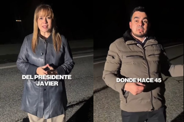 Papelón libertario en Río Grande: quisieron reivindicar Malvinas y erraron hasta la fecha de la guerra