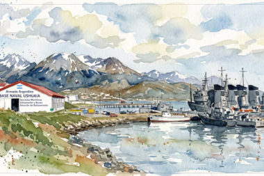 Cómo será la Base Naval Integrada de Ushuaia, un proyecto demorado que Milei quiere acelerar
