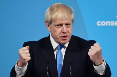 Tras el anuncio de Milei, el ex primer ministro británico Boris Johnson pidió refuerzos militares en las Malvinas