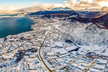 Un frente de aire antártico avanzará desde Tierra del Fuego sobre la Patagonia desde este miércoles 9