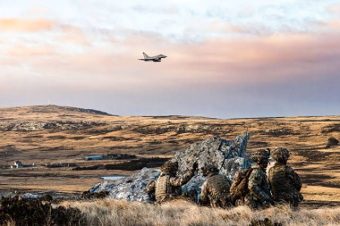 Reino Unido renovará sus aviones de guerra para reforzar la defensa de Malvinas