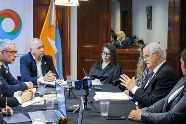 Comitiva de legisladores y asesores viajaron a Buenos Aires para entrevistar a Taiana por el radar de LeoLabs
