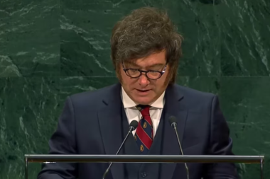 Javier Milei aseguró ante la Asamblea General de la ONU que Malvinas es “una causa nacional”