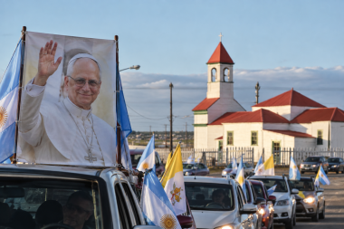 Tierra del Fuego prepara una caravana por la llegada de León XIV a la Argentina