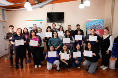 ‘Mujeres de Mar’: concluyó la primera edición del curso organizado por Gobierno en Río Grande