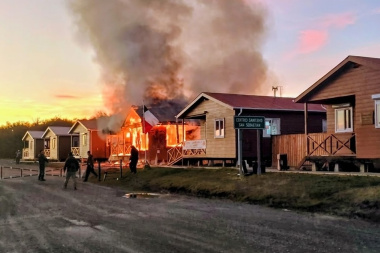 A 24 días de su apertura, un incendio obligó a cerrar temporalmente el paso Bella Vista