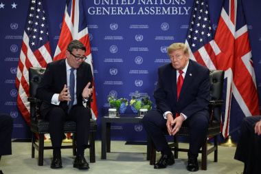 El primer ministro del Reino Unido defendió ante Trump la explotación petrolera en Malvinas