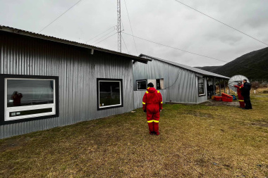 Continúan las obras de mejora en puestos de vigilancia y control del tránsito marítimo en Tierra del Fuego