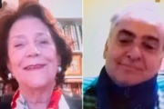 El reencuentro del soldado de Malvinas con la mujer que donó la bufanda azul que le dio abrigo en la guerra