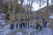 Militares estadounidenses realizaron ejercicios con infantes de marina argentinos en Ushuaia