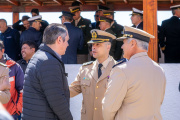 El intendente Perez acompañó el cambio de mando de Prefectura Naval en Río Grande