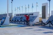 En Río Grande, el Municipio realizó mejoras en monumentos y el paseo “Héroes de Malvinas”