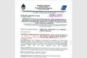 Un documento oficial de Prefectura certificó a principios de enero que el Puerto de Ushuaia cumplía normas de seguridad hasta 2029