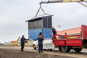 En Río Grande, el Municipio continúa instalando nuevas garitas de colectivo en la Margen Sur