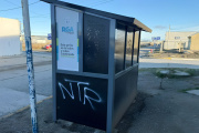 Repudian vandalismo en nuevas garitas de colectivos y piden colaboración a la comunidad