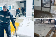 Refuerzan el Operativo Invernal tras las intensas nevadas en Río Grande