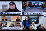 La Selección Argentina cumplió el sueño de los Veteranos de Malvinas de Río Grande