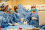 Bebé fueguino recibió una inédita transfusión de sangre intrauterina en el Hospital Garrahan