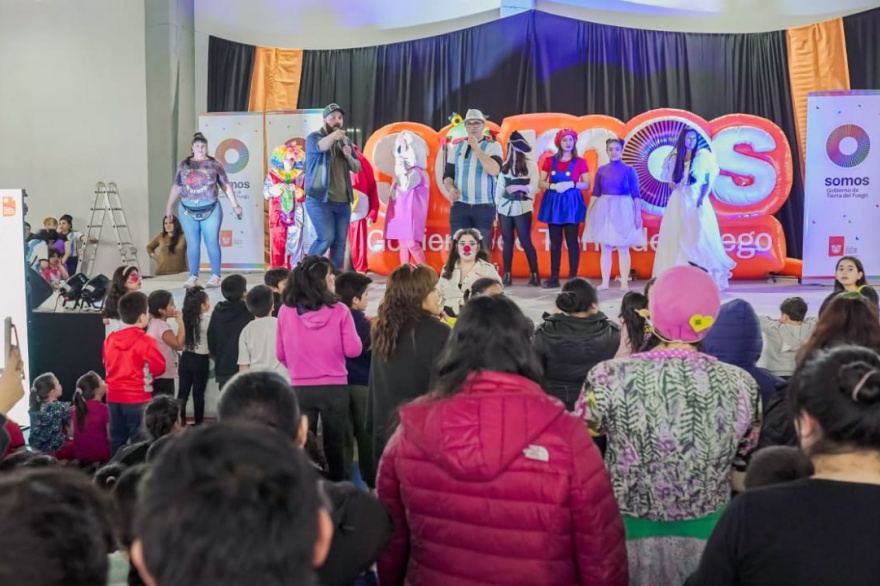 Por el 'Día de las Infancias', Gobierno realizó una kermés en la Casa del Deporte en Río Grande