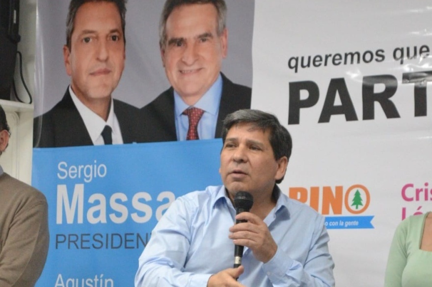 Pino: “Vamos a trabajar incansablemente para que Massa sea el próximo presidente de los argentinos”