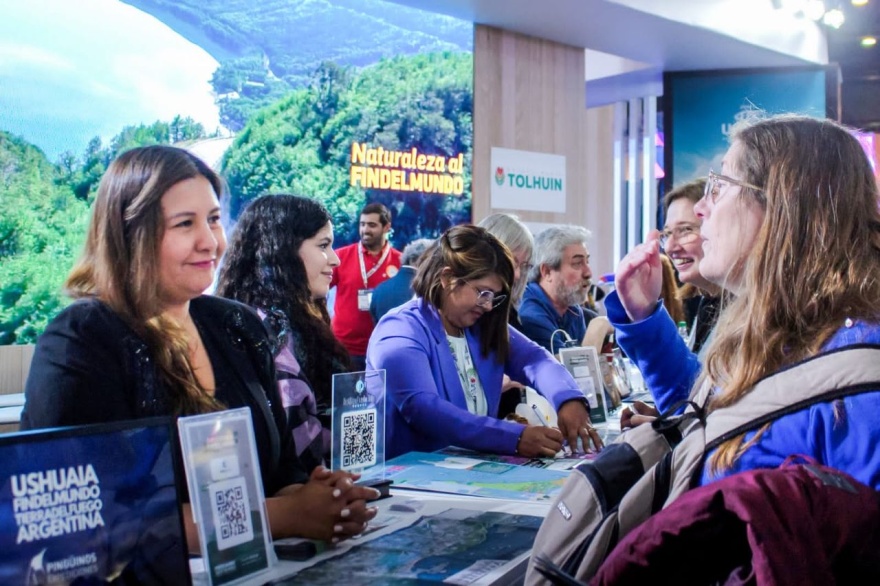 Tierra del Fuego lanzó su temporada de verano en la Feria Internacional de Turismo 2023