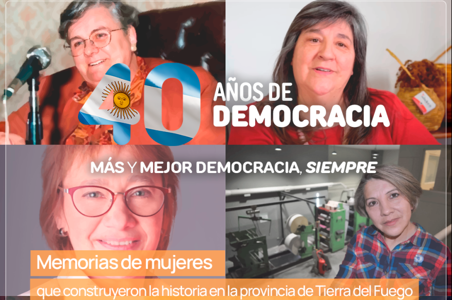 Esther Fadul, Fabiana Ríos y Margarita Maldonado, protagonistas del nuevo podcast de la UNTDF