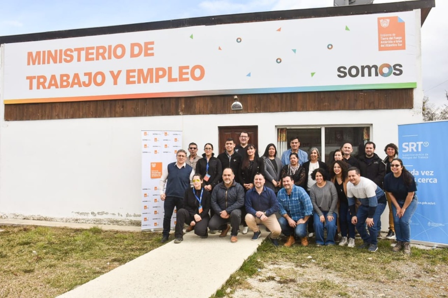 Gobierno concretó la apertura de una nueva oficina del Ministerio de Trabajo y Empleo en Tolhuin