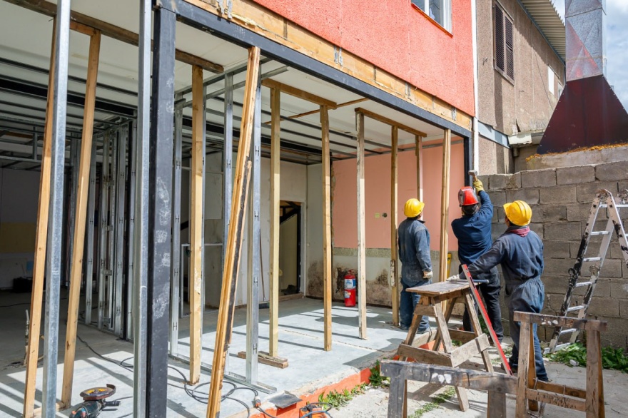 Avanzan los trabajos de refacción de la Subsecretaría de Género y Diversidad en Ushuaia