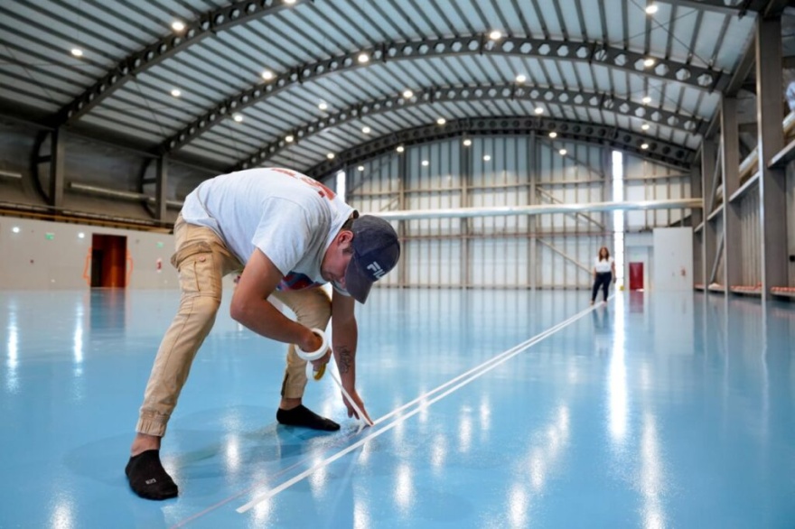 Finalizó la obra del anexo del Microestadio en Rio Grande