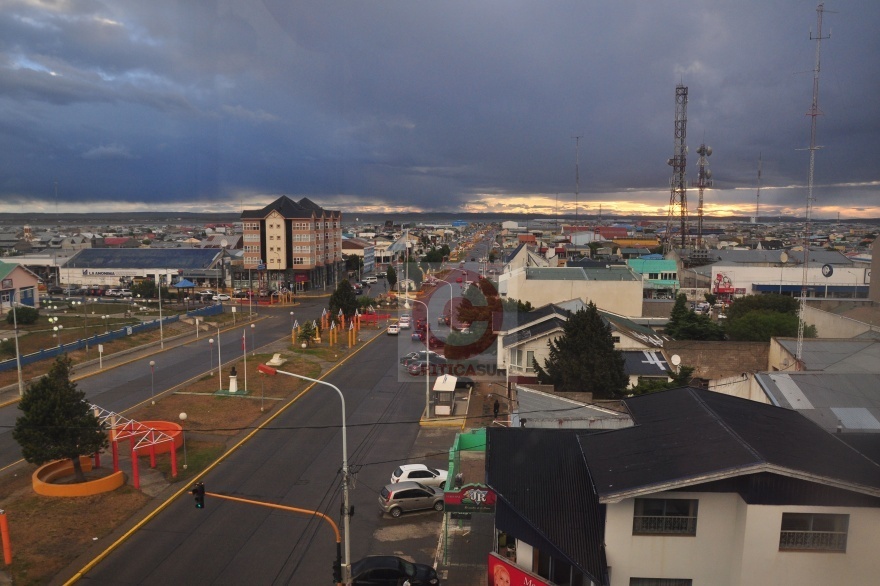 Rige un alerta amarilla por fuertes vientos para Tierra del Fuego