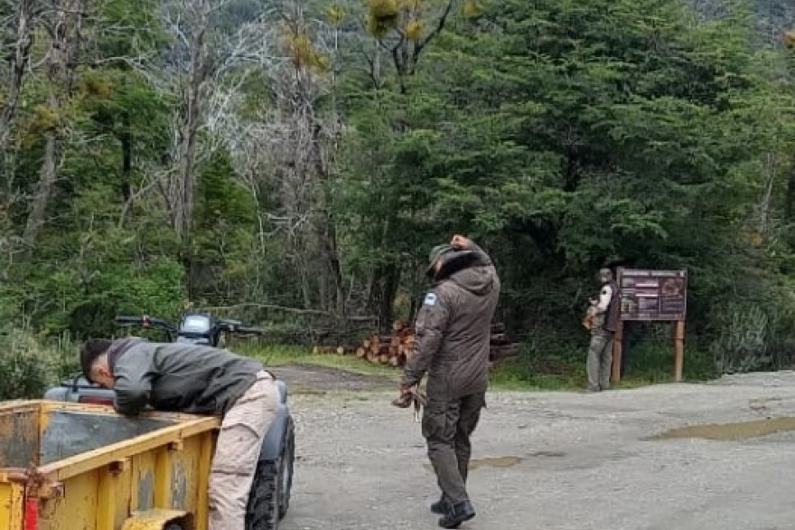 Avanzan los trabajos de puesta en valor del mirador ‘Bahía Lapataia’ en el Parque Nacional