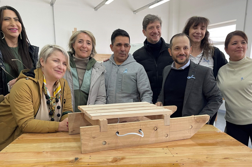Donaron equipamiento para talleres del Centro Politécnico ‘Malvinas Argentinas’ de Río Grande
