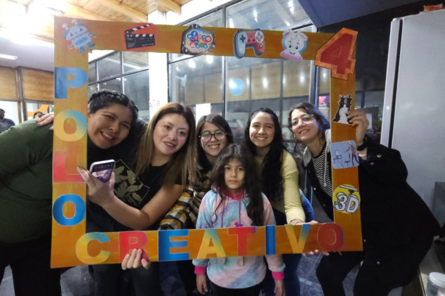 Los Polos Creativos festejaron su cuarto aniversario en Ushuaia y Río Grande