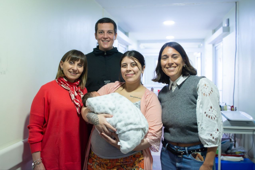 Priscila, Olivia y Aitana son las bebés nacidas en el 104° aniversario de Río Grande
