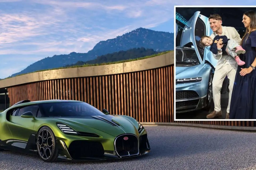 Presentaron 'Brouillard', la primera Bugatti firmada por el diseñador fueguino Facundo Elías