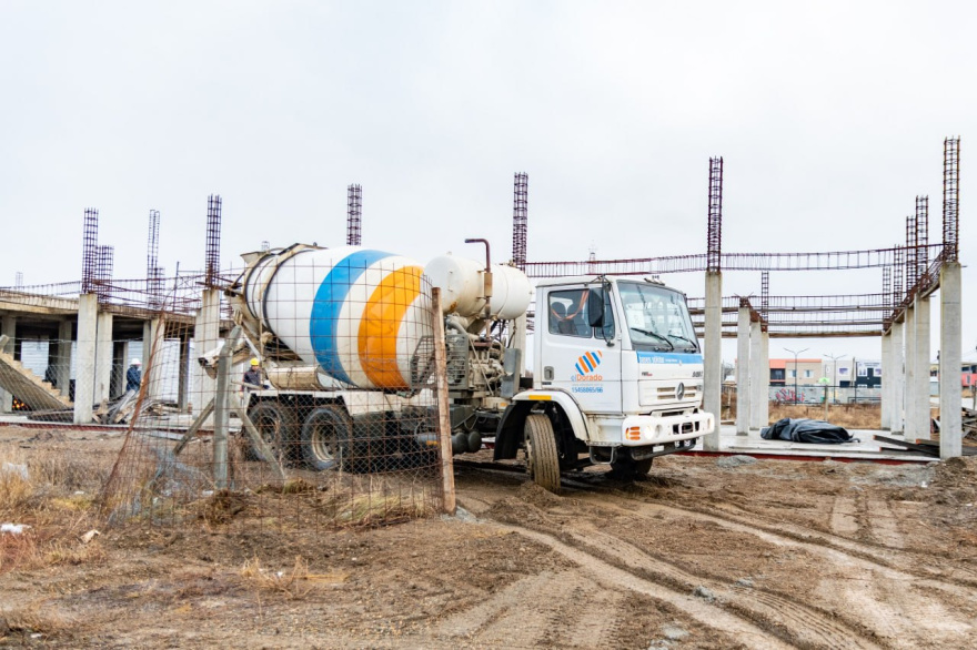 Gobierno destacó avances en la construcción de la Comisaría de Género y Familia en Río Grande