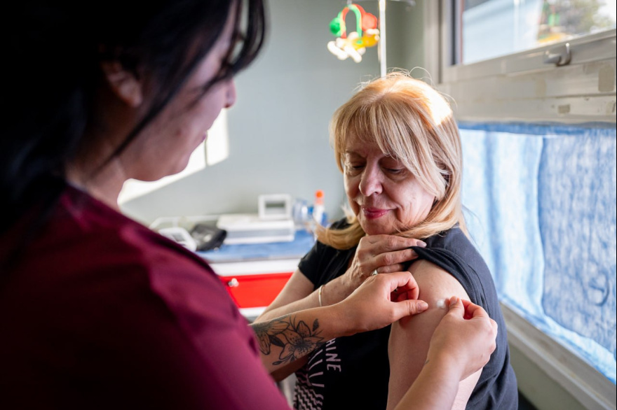 Tierra del Fuego inició la ‘Semana de Vacunación en las Américas’ hasta el sábado 2 de mayo