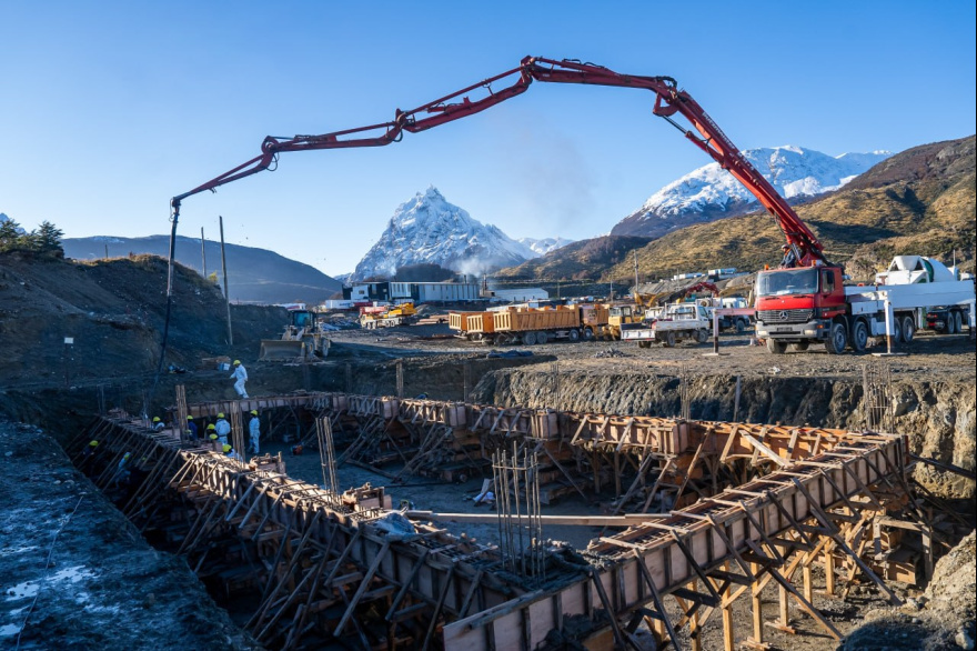 Castillo: “La nueva usina nos va a permitir transformar la matriz de generación de Ushuaia”