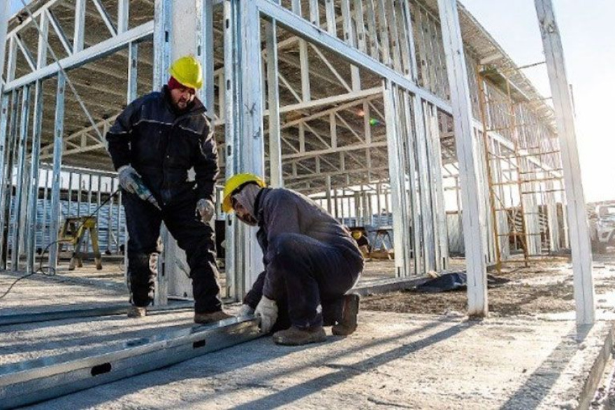 La construcción en Tierra del Fuego volvió a quedar entre las más golpeadas del país