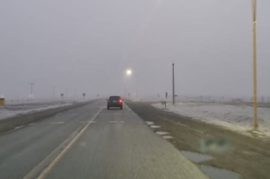 Máxima precaución en las rutas fueguinas por niebla y lluvias previstas para este sábado