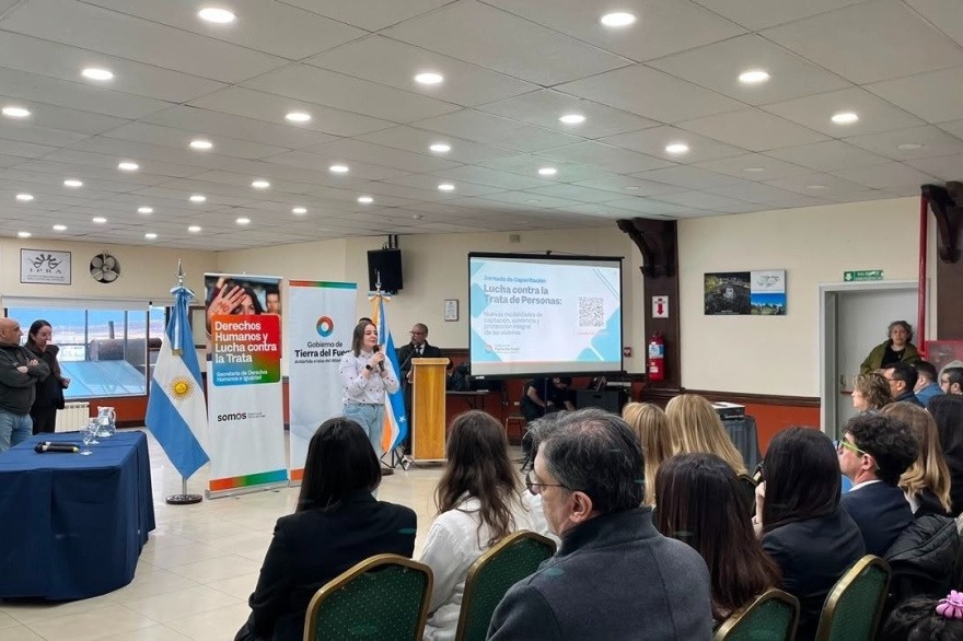 Más de 300 personas participaron de las jornadas de capacitación sobre trata de personas en Río Grande y Ushuaia