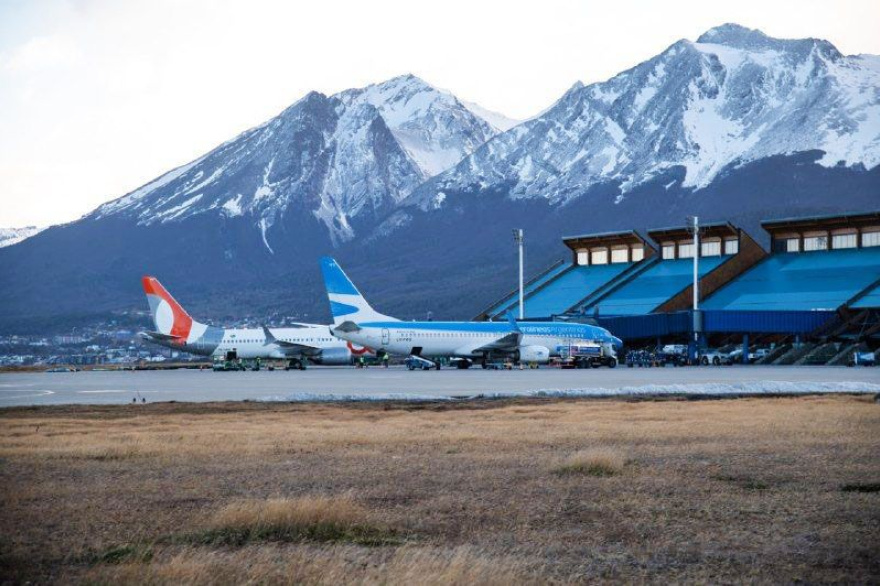 Ushuaia marcó un récord aéreo en pleno invierno impulsada por los vuelos desde Brasil
