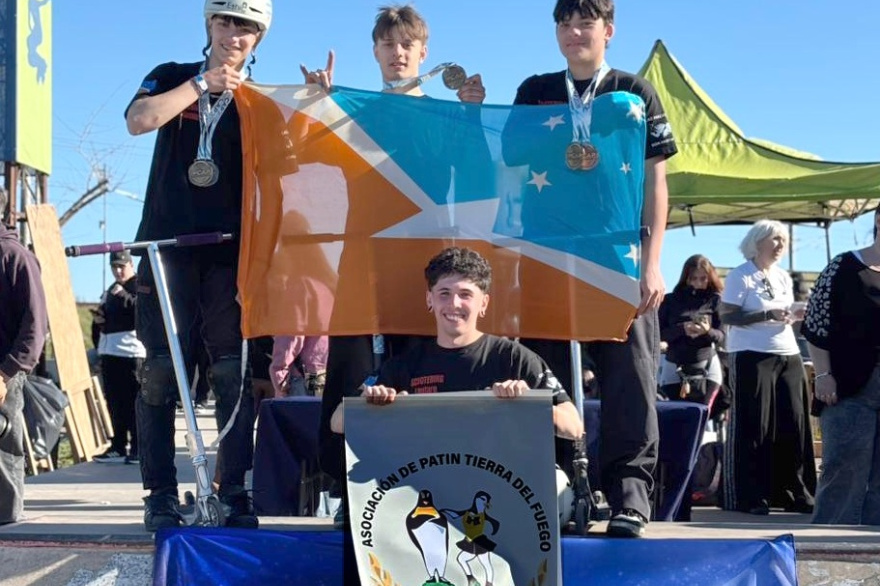 El Scooter fueguino nuevamente hizo historia: tres campeones nacionales rumbo al Mundial