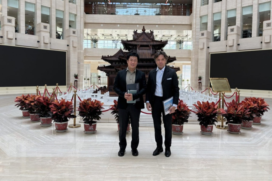 El presidente del Banco Tierra del Fuego mantuvo reuniones con directivos de bancos en China
