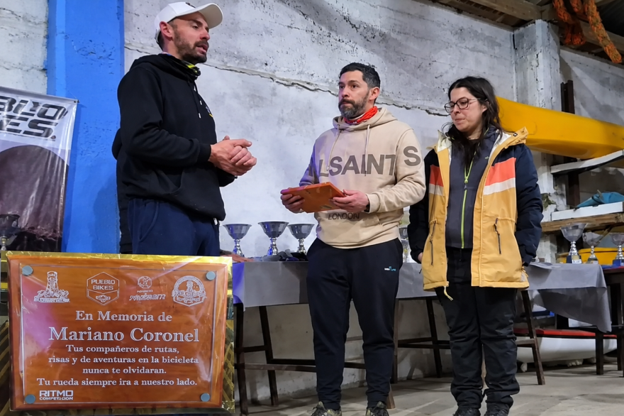 La primera carrera sin Mariano: un homenaje y un abrazo a su familiaPor primera vez, ciclismo y running en el ex frigorífico CAP