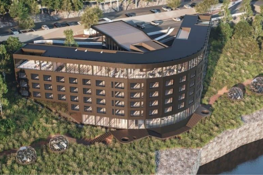 Anuncian la construcción de un resort internacional de lujo frente al Canal Beagle